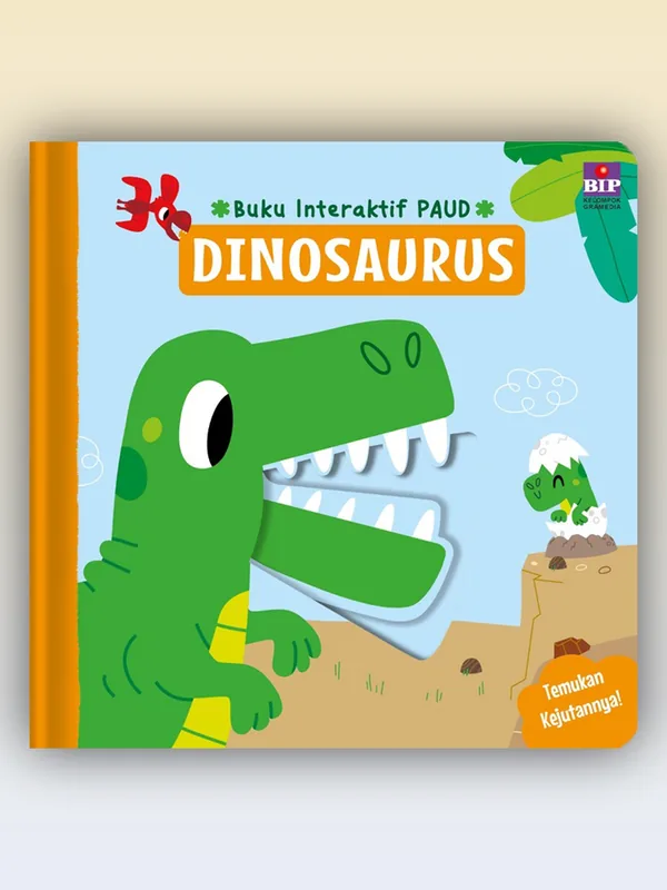 Sampul buku Buku Interaktif PAUD: Dinosaurus