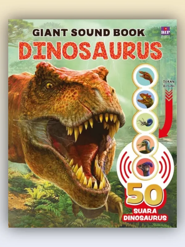 Sampul buku Giant Sound Book: Dinosaurus