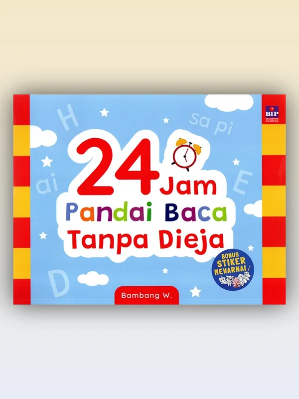 Sampul buku 24 Jam Pandai Baca Tanpa Dieja