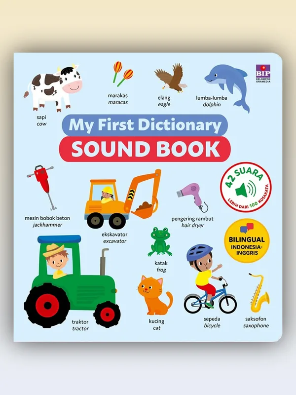 Sampul buku My First Dictionary Sound Book