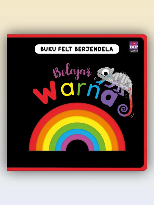 Sampul buku Buku Felt Berjendela Belajar Warna