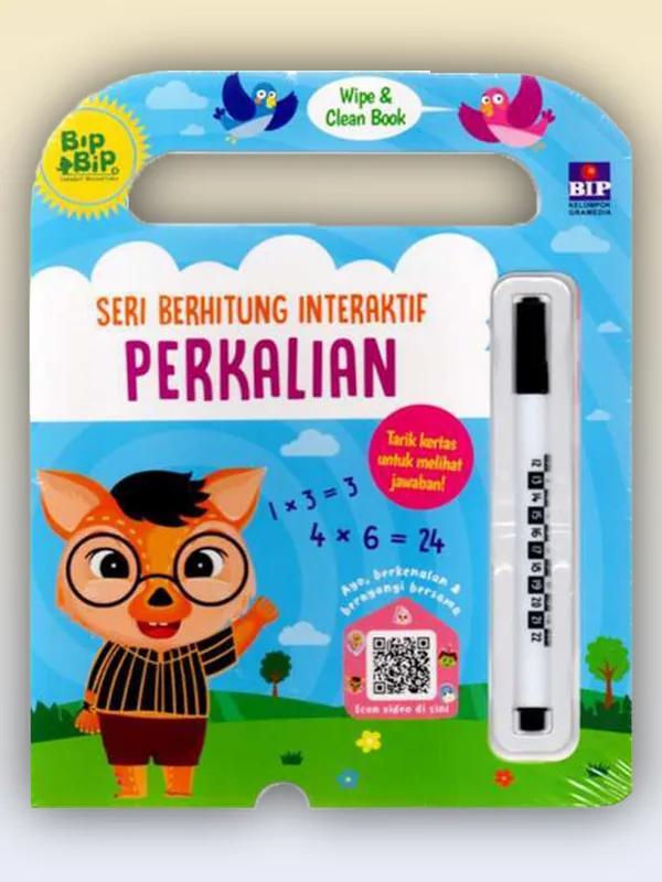 Sampul buku Seri Berhitung Interaktif: Perkalian