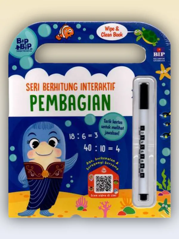 Sampul buku Seri Berhitung Interaktif: Pembagian