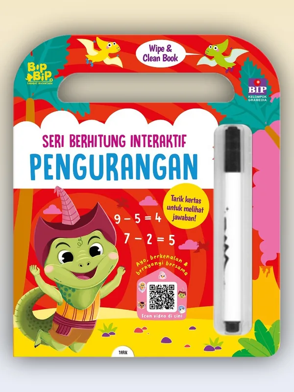 Sampul buku Seri Berhitung Interaktif: Pengurangan