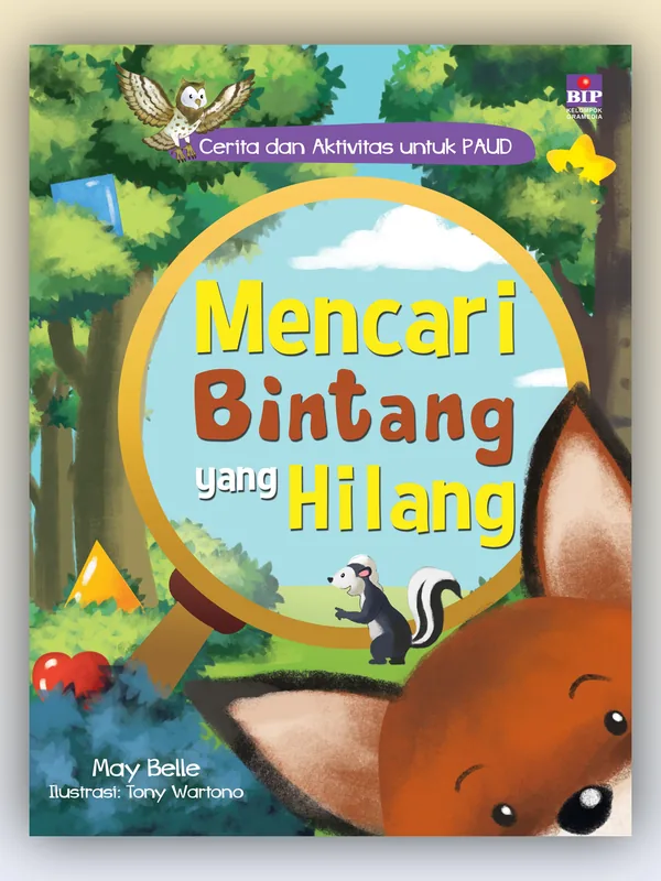 Sampul buku Cerita dan Aktivitas untuk PAUD: Mencari Bintang yang Hilang
