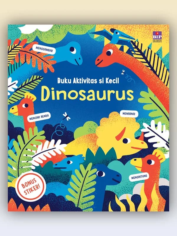 Sampul buku Buku Aktivitas Si Kecil: Dinosaurus