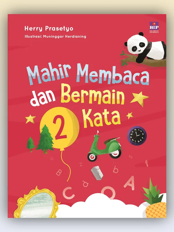 Sampul buku Mahir Membaca dan Bermain Kata 2