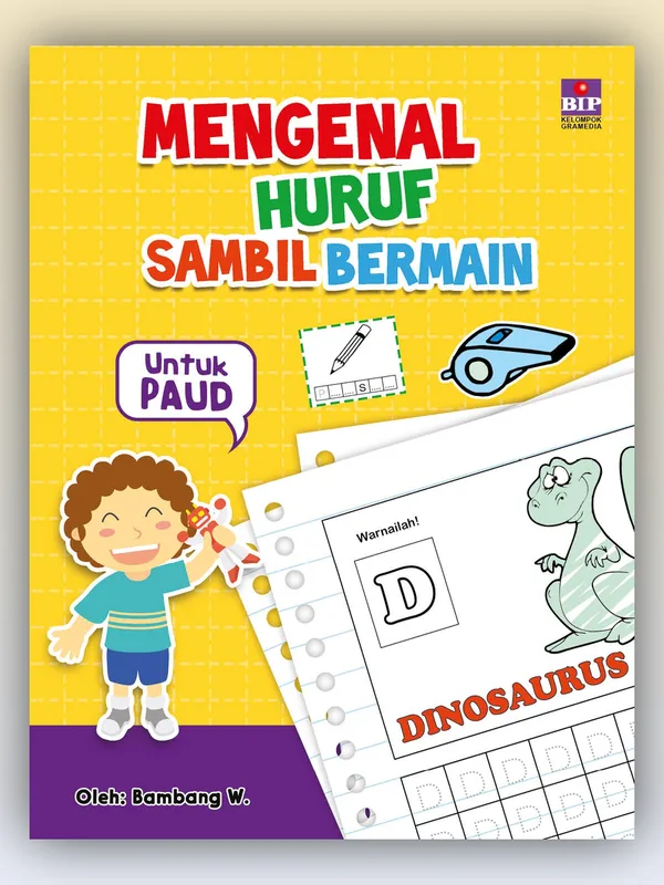 Sampul buku Mengenal Huruf Sambil Bermain