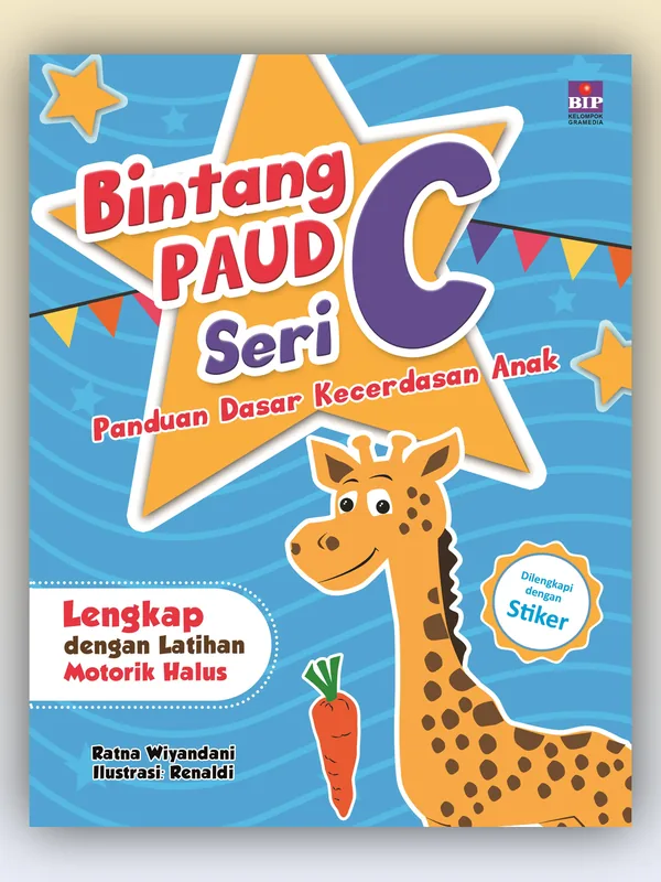 Sampul buku Bintang PAUD Seri C: Panduan Dasar Kecerdasan Anak