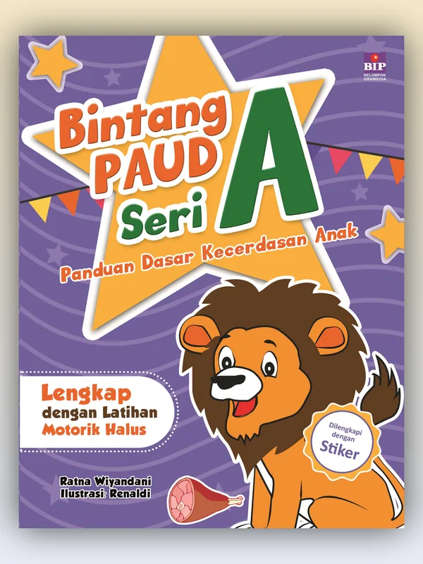 Sampul buku Bintang PAUD Seri a: Panduan Dasar Kecerdasan Anak
