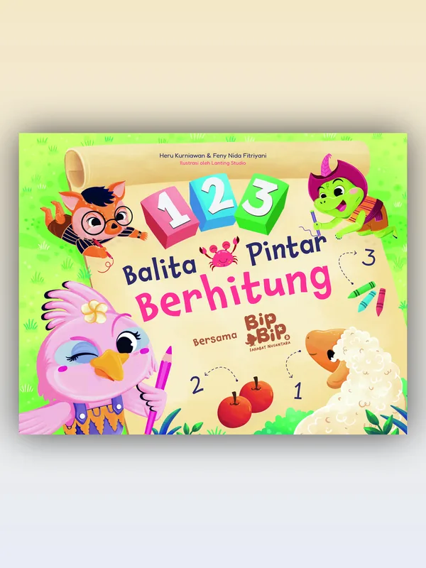 Sampul buku 123 Balita Pintar Berhitung