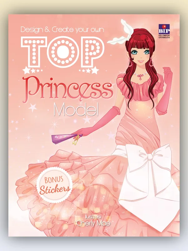 Sampul buku Top Princess Model