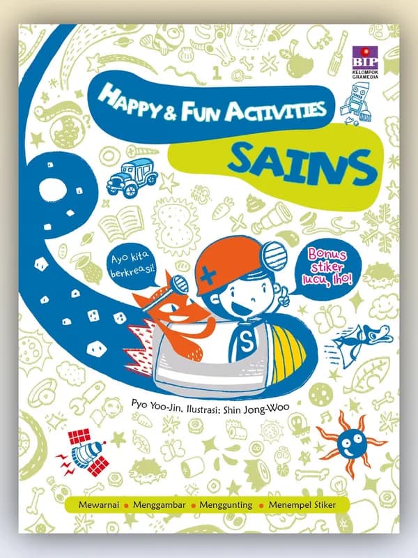 Sampul buku Happy & Fun Activities: Sains