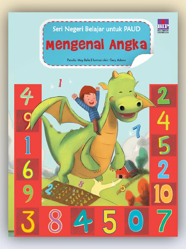 Sampul buku Seri Negeri Belajar untuk PAUD: Mengenal Angka