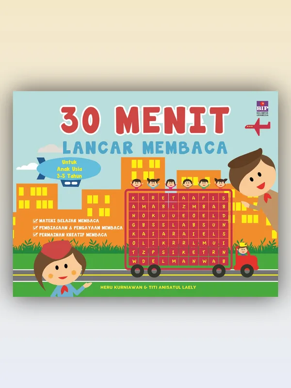 Sampul buku 30 Menit Lancar Membaca