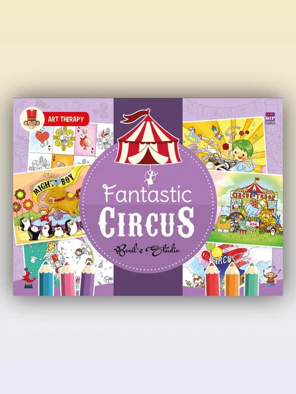 Sampul buku Art Therapy: Fantastic Circus