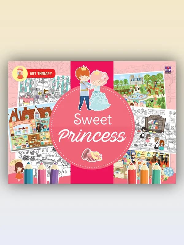Sampul buku Art Therapy: Sweet Princess