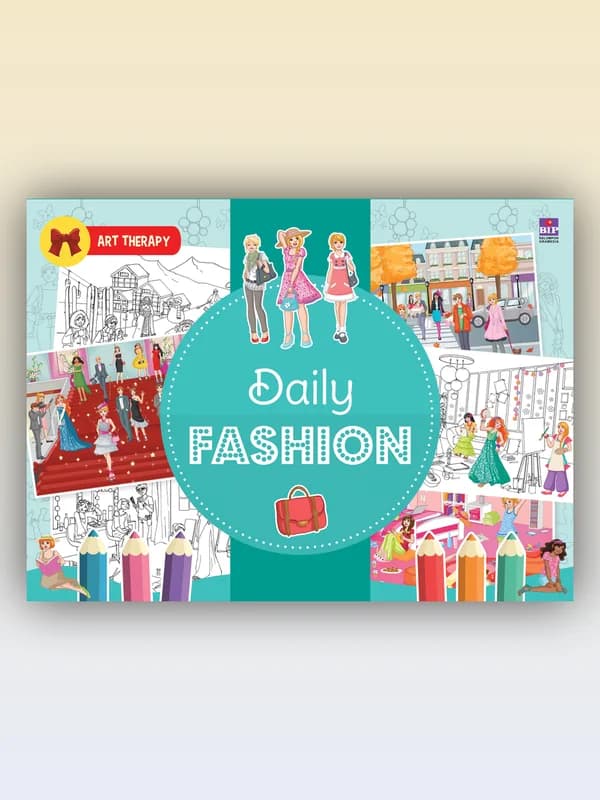 Sampul buku Art Therapy: Daily Fashion