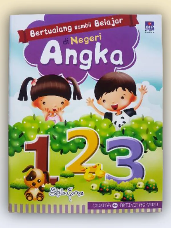 Sampul buku Bertualang Sambil Belajar di Negeri Angka
