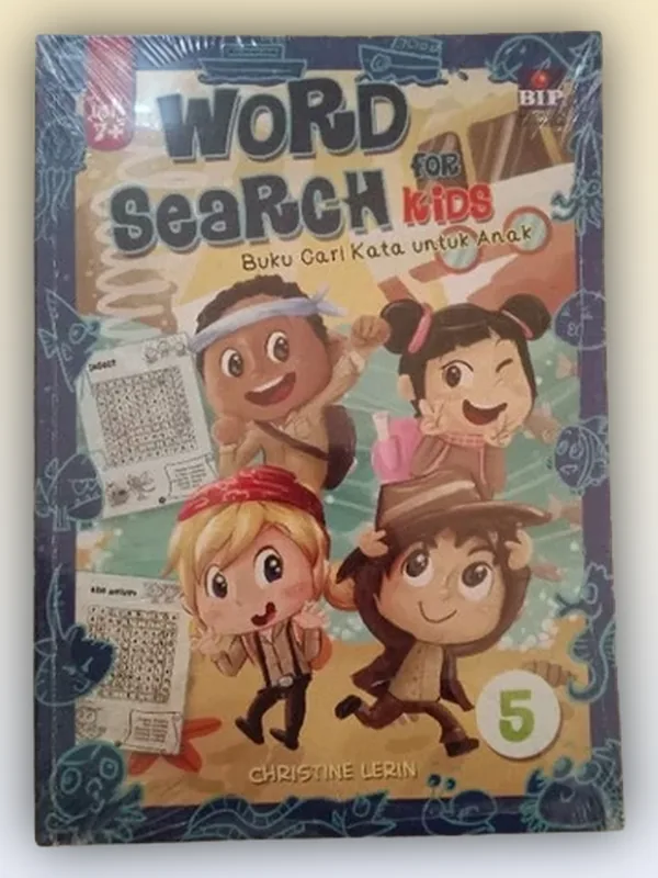 Sampul buku Word Search for Kids 5: Buku Cari Kata Untuk Anak