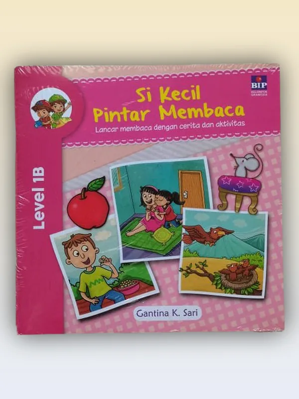Sampul buku Si Kecil Pintar Membaca 1B