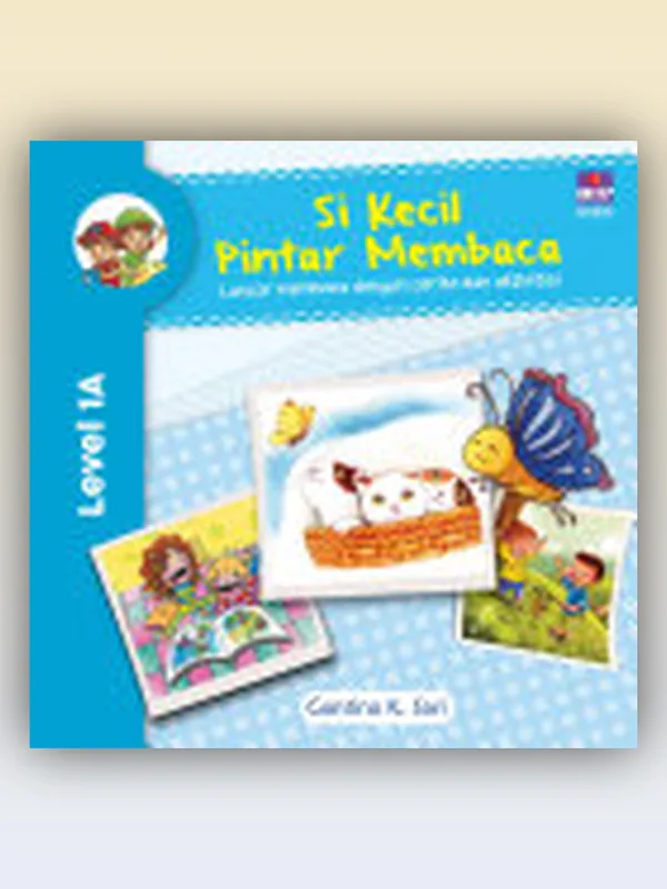 Sampul buku Si Kecil Pintar Membaca 1A
