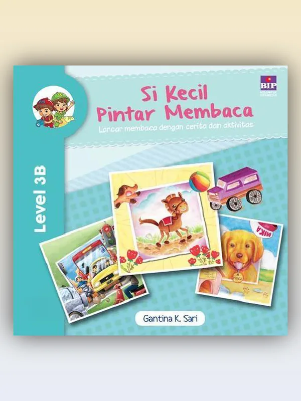 Sampul buku Si Kecil Pintar Membaca 3B