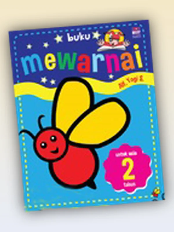 Sampul buku Buku Mewarnai untuk Usia 2 Tahun