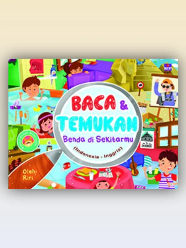 Sampul buku Baca dan Temukan Benda di Sekitarmu