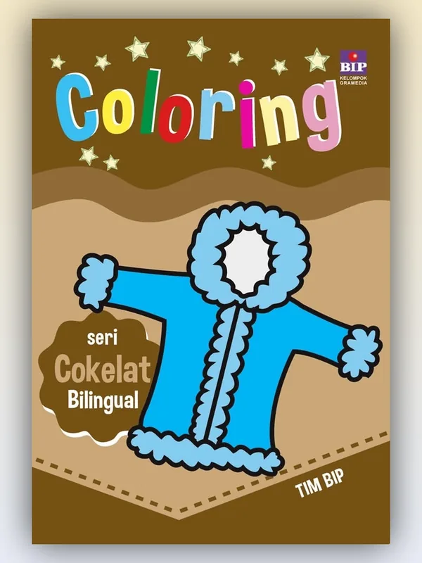 Sampul buku Coloring Cokelat (Bilingual)
