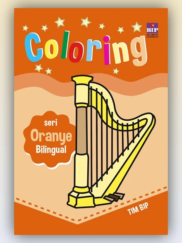 Sampul buku Coloring Orange (Bilingual)
