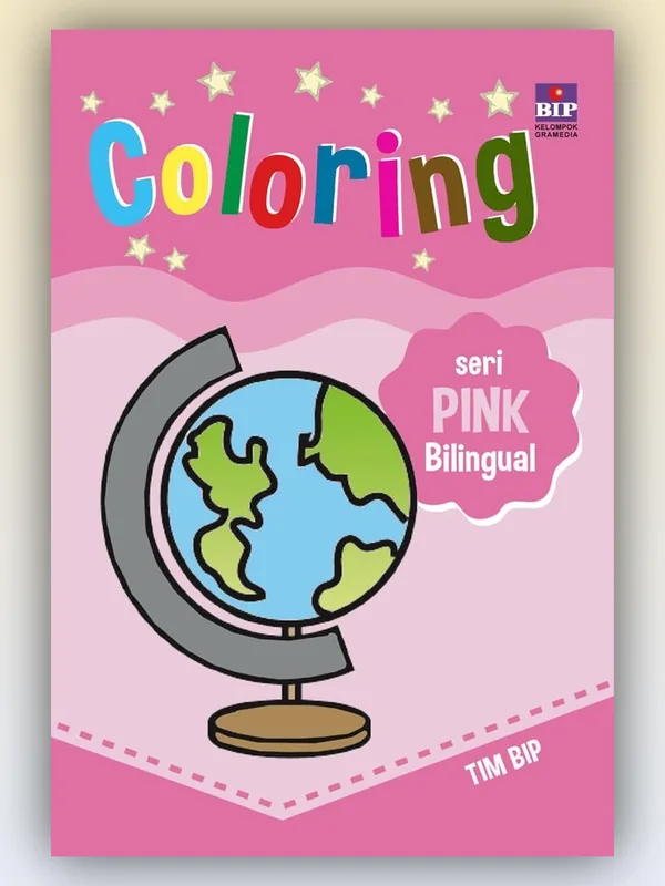 Sampul buku Coloring Pink (Bilingual)
