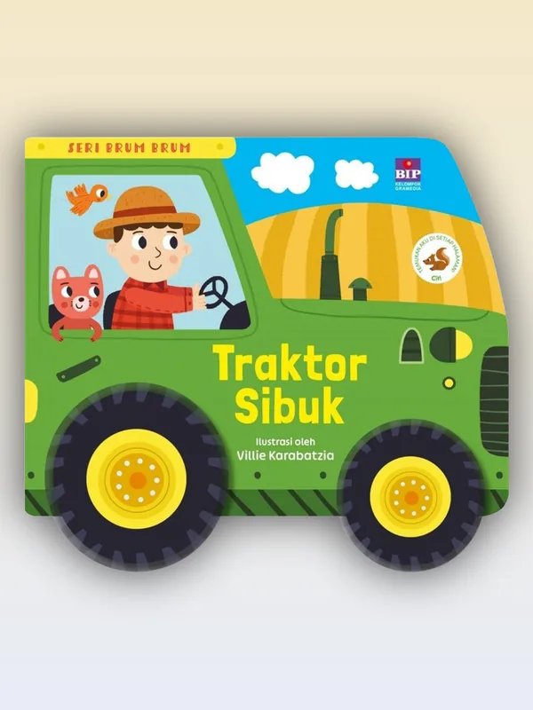 Sampul buku Seri Brum Brum: Traktor Sibuk