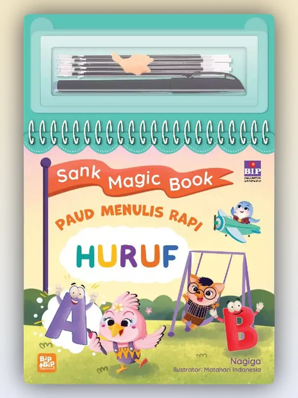 Sampul buku Sank Magic Book: PAUD Menulis Rapi Huruf