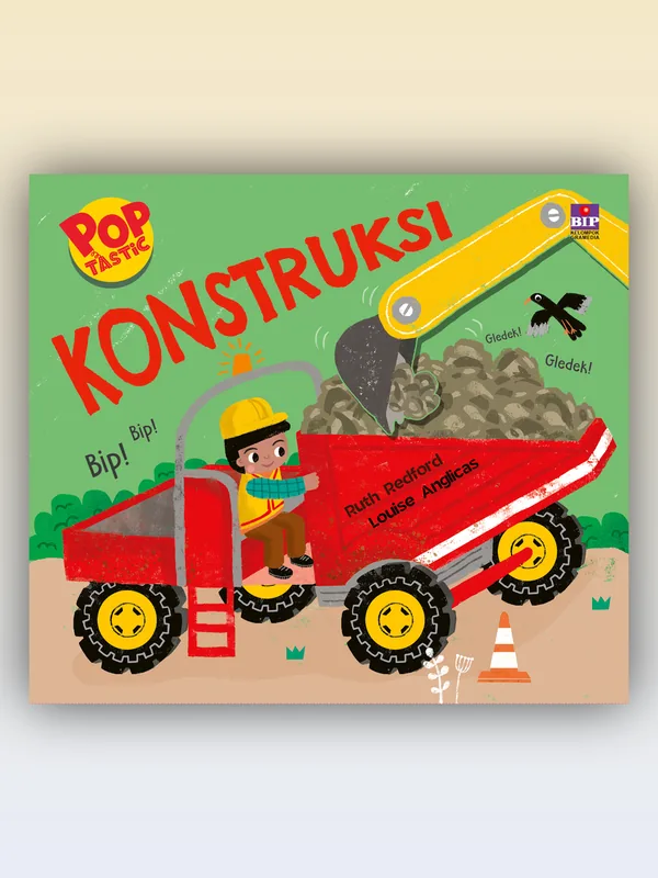Sampul buku Poptastic Konstruksi