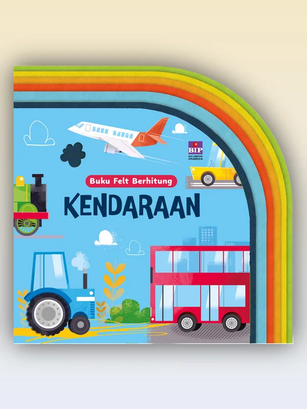 Sampul buku Buku Felt Berhitung: Kendaraan