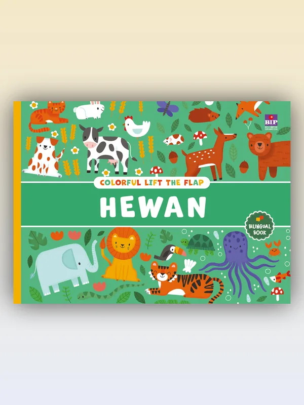 Sampul buku Colorful Lift the Flap: Hewan