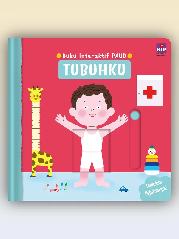 Sampul buku Buku Interaktif PAUD: Tubuhku
