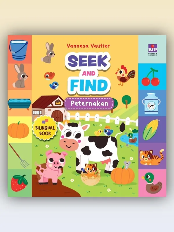 Sampul buku Seek and Find: Peternakan