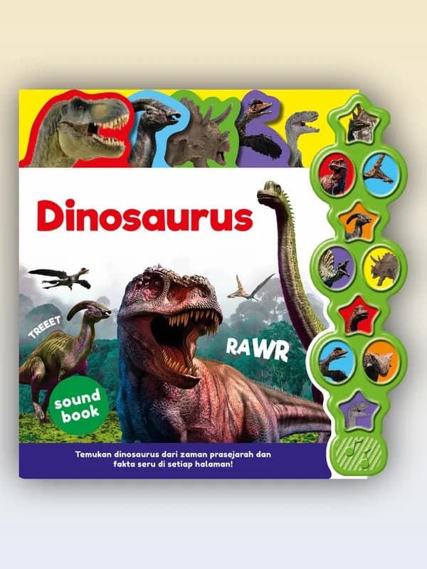 Sampul buku Big Sound Book: Dinosaurus
