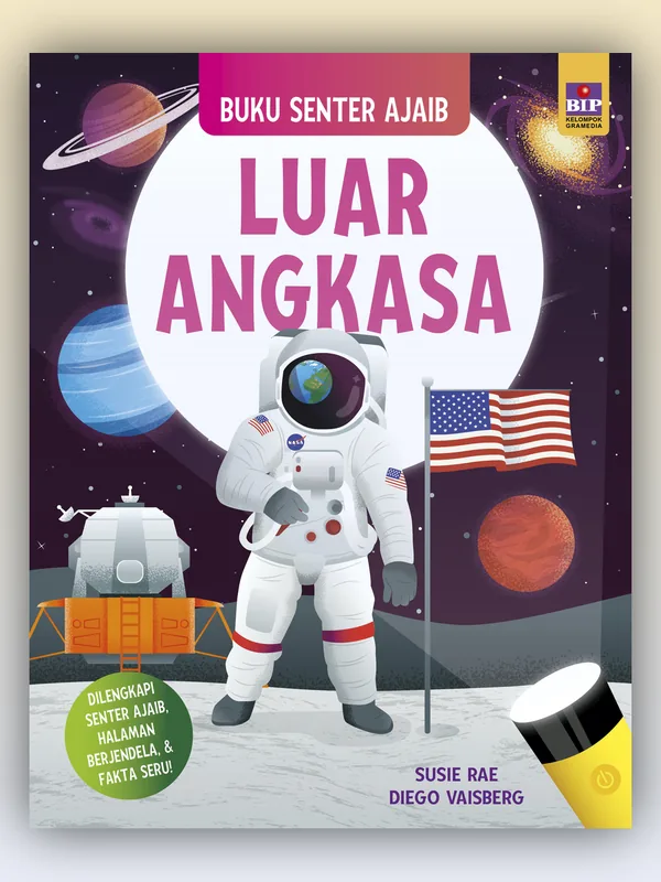 Sampul buku Buku Senter Ajaib: Luar Angkasa