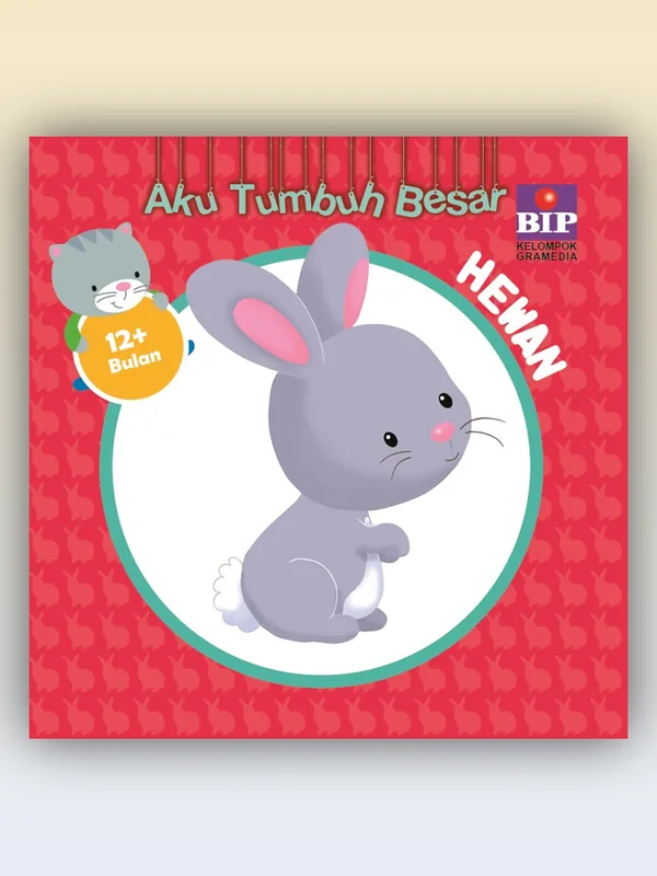 Sampul buku Aku Tumbuh Besar: Hewan (12+ Bulan)