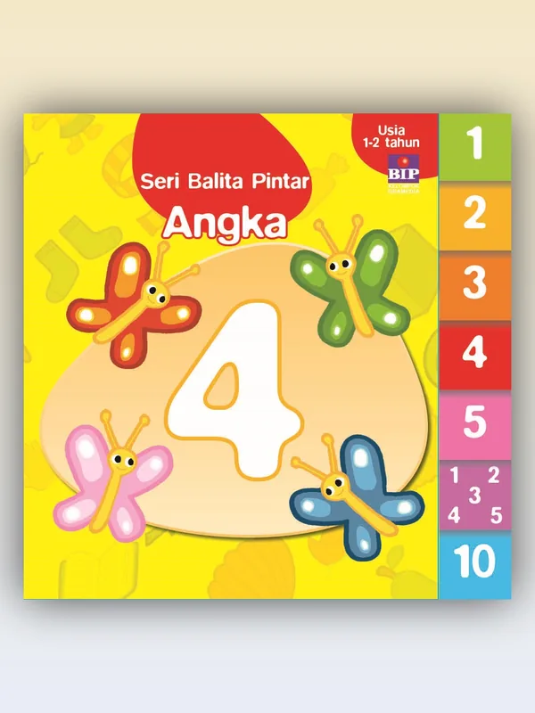 Sampul buku Seri Balita Pintar: Angka