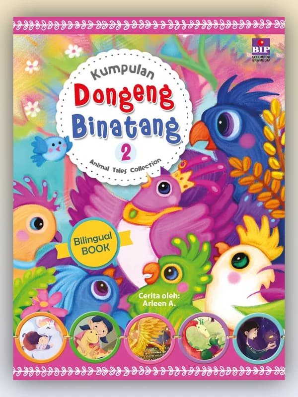 Sampul buku Kumpulan Dongeng Binatang 2