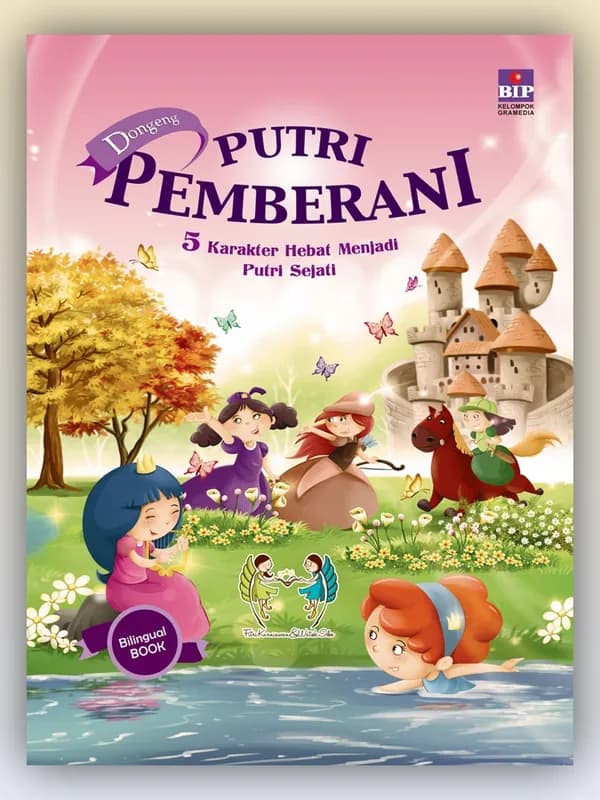 Sampul buku Dongeng Putri Pemberani