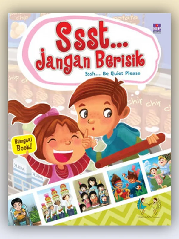 Sampul buku Ssst... Jangan Berisik