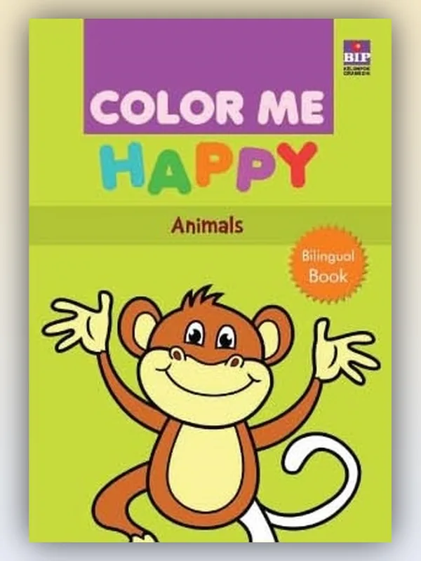 Sampul buku Color Me Happy: Animals