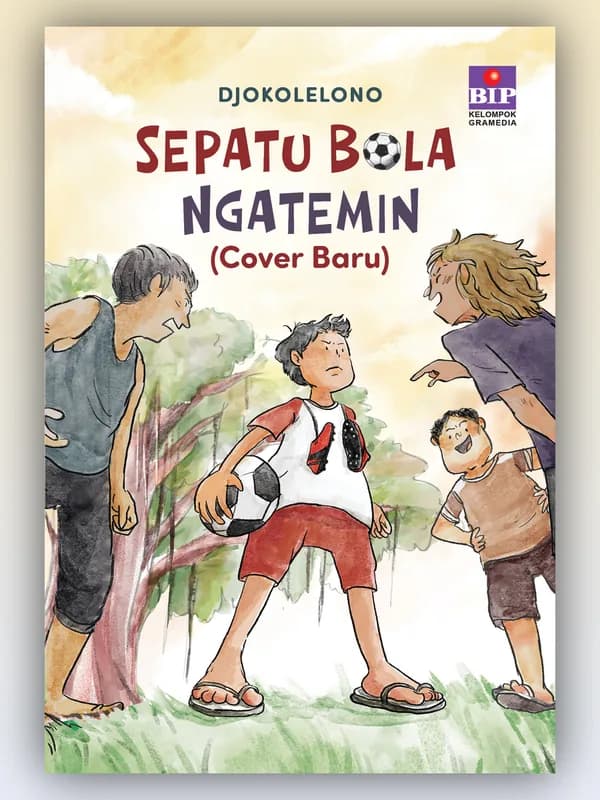 Sampul buku Sepatu Bola Ngatemin (Cover Baru)