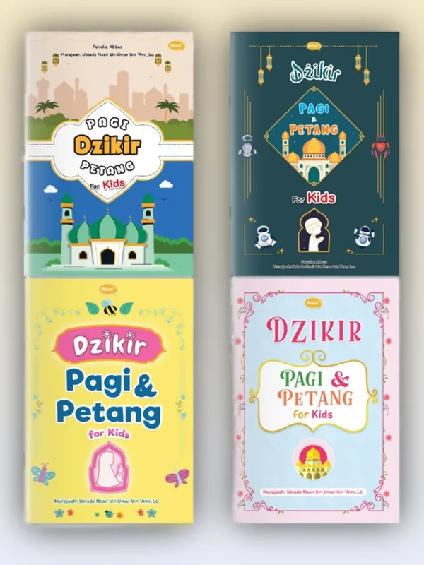 Sampul buku Dzikir Pagi Petang for Kids