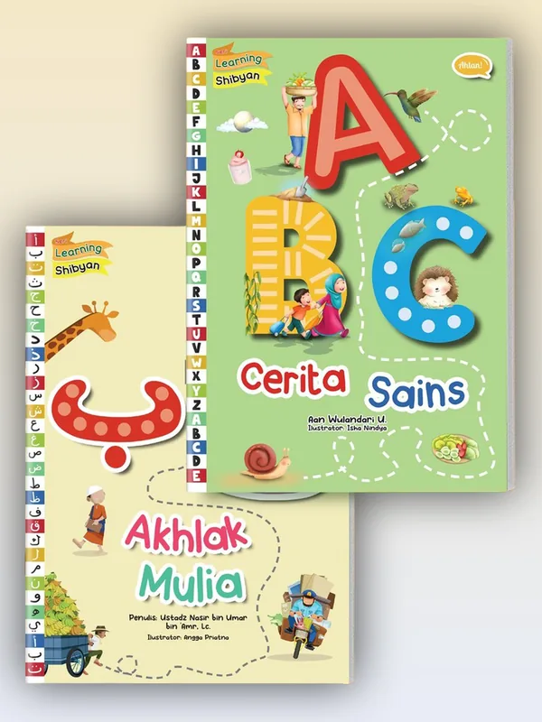 Sampul buku Seri Learning Shibyan: Akhlak Mulia & Cerita Sains